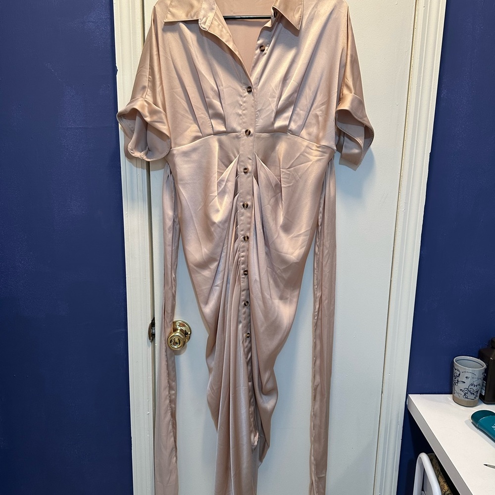 Really fun cream dress.